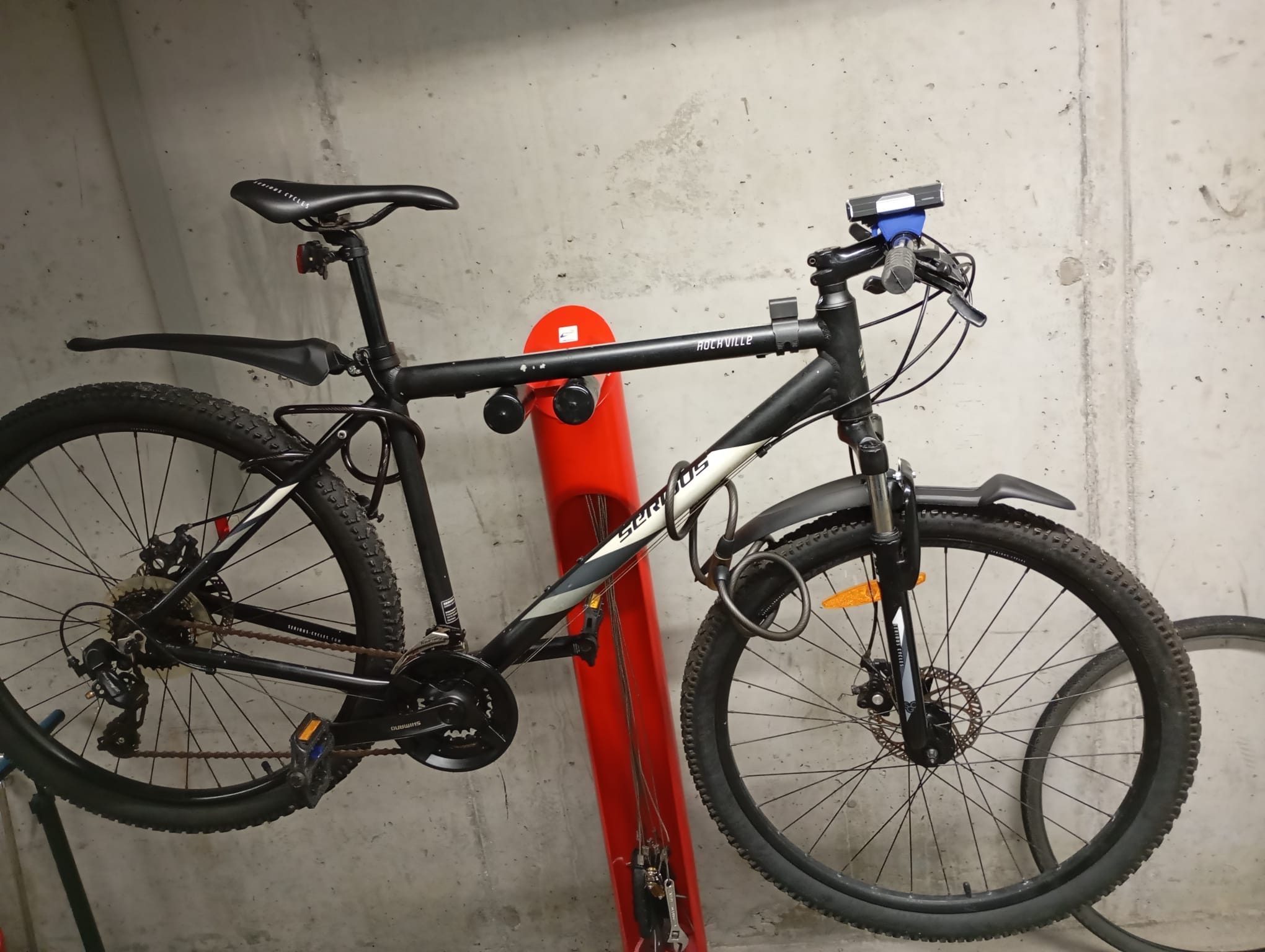 Final result on bike