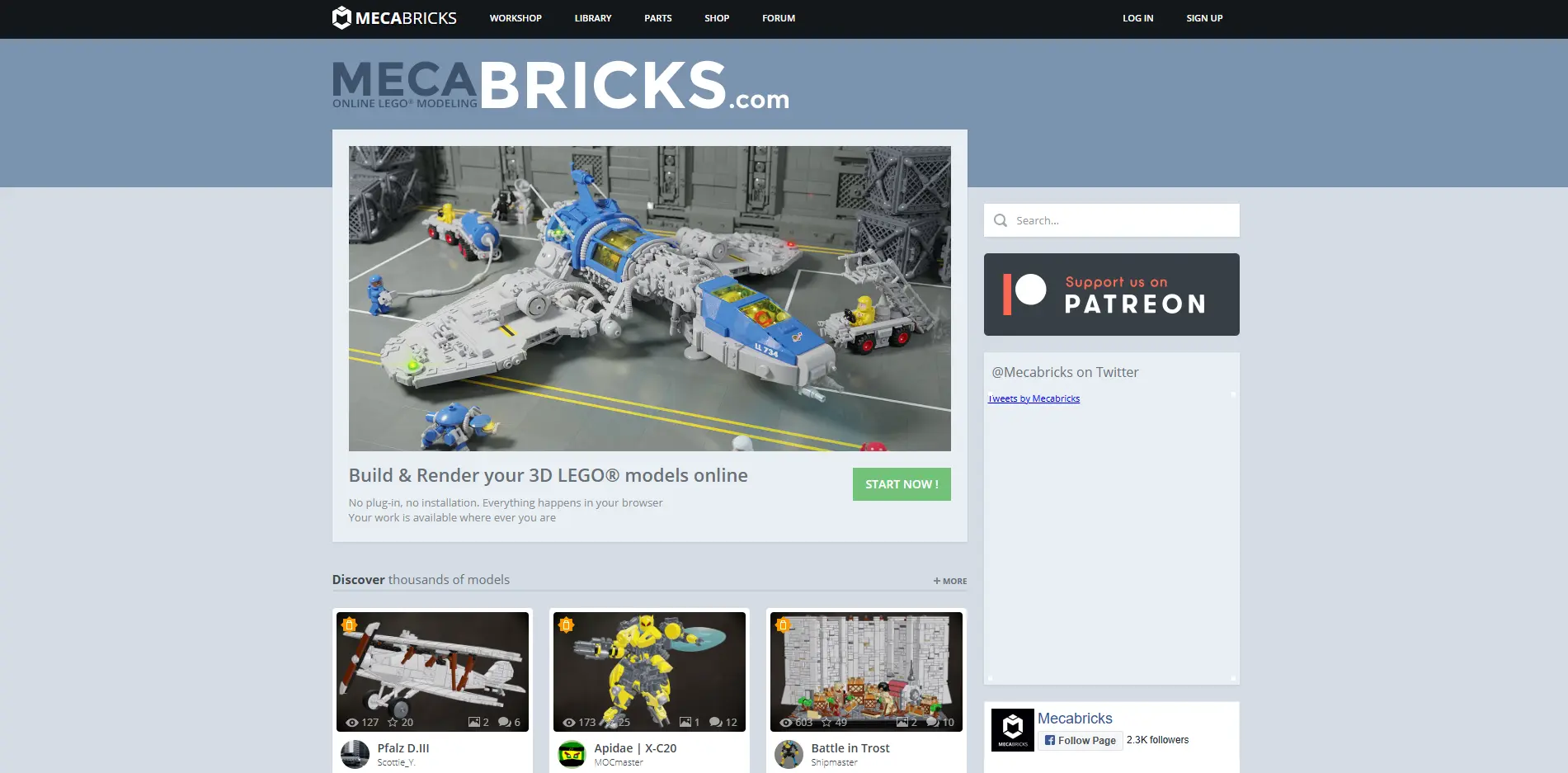 Mecabricks Workflow