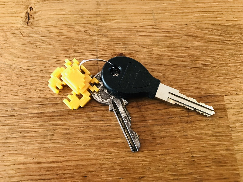 Crab Keychain Render 2