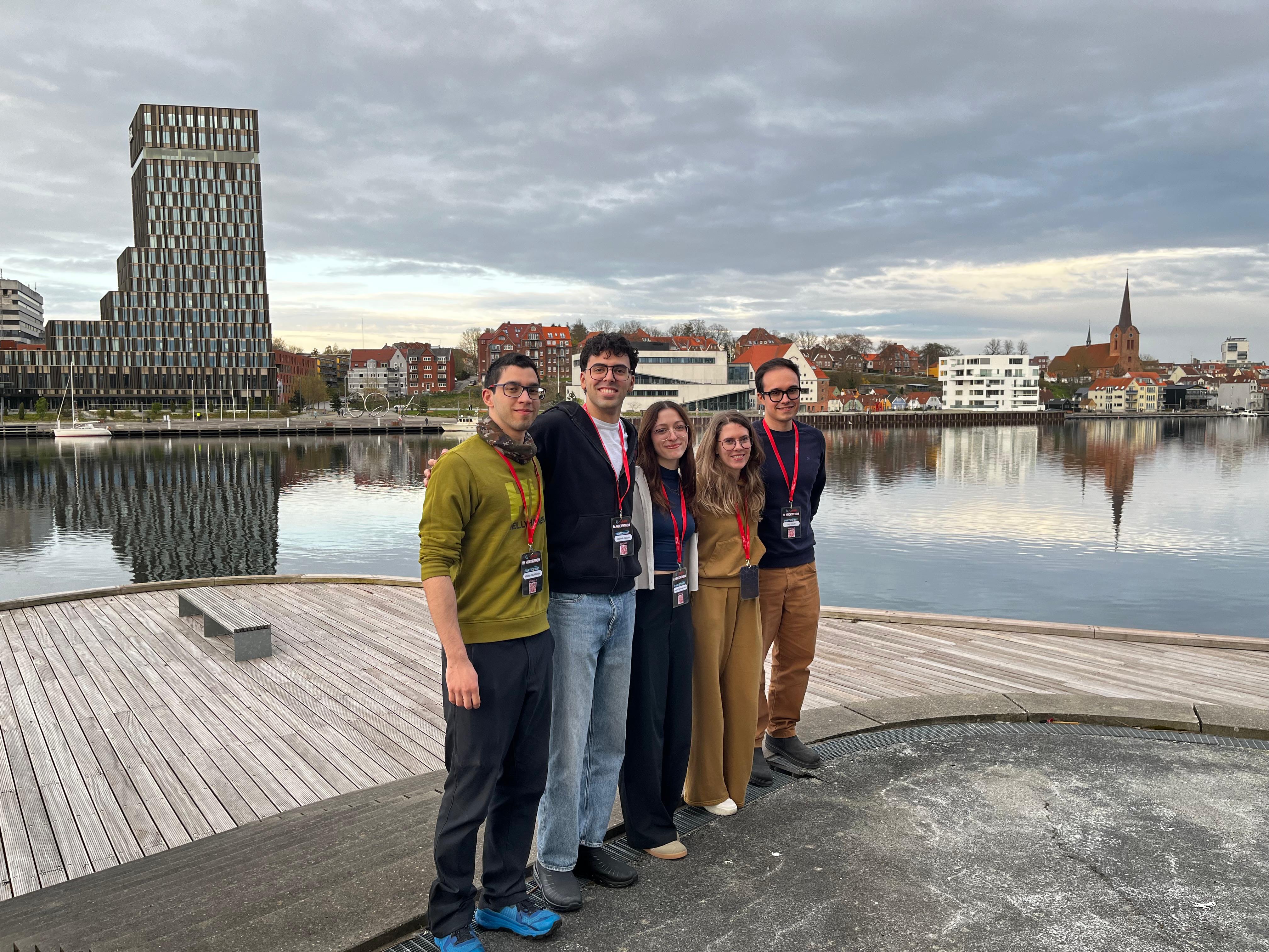 Clarix team outside