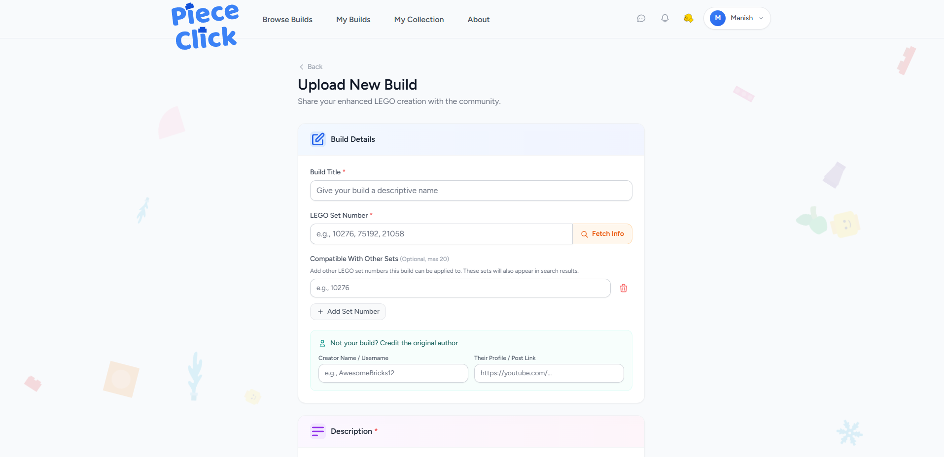 PieceClick Upload Build